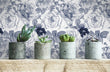 Load image into Gallery viewer, Three Quays Walk Floral Wallpaper
