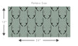Load image into Gallery viewer, Scandinavian deer antler peel and stick wallpaper
