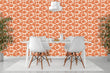 Load image into Gallery viewer, Mid Century Modern floral vintage peel and stick wallpaper
