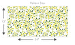 Load image into Gallery viewer, Yellow vintage floral peel and stick wallpaper
