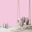 Load image into Gallery viewer, Pink girl geometric peel and stick wallpaper
