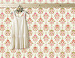 Load image into Gallery viewer, Victorian pink damask peel and stick wallpaper
