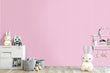 Load image into Gallery viewer, Pink girl geometric peel and stick wallpaper
