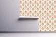 Load image into Gallery viewer, Victorian pink damask peel and stick wallpaper
