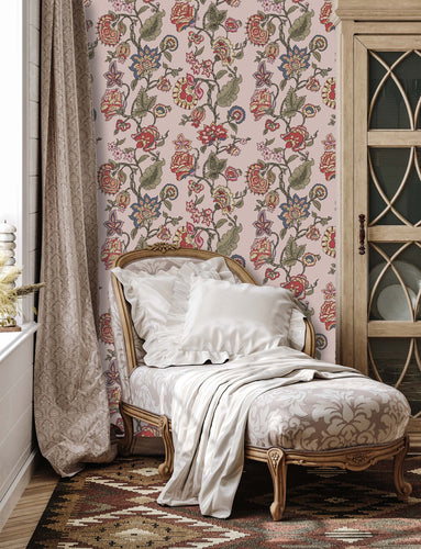 Trellis Square Chinoiserie Wallpaper