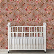 Load image into Gallery viewer, Victorian Chinoiseries floral peel and stick wallpaper
