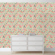 Load image into Gallery viewer, Girl antique vintage peel and stick wallpaper
