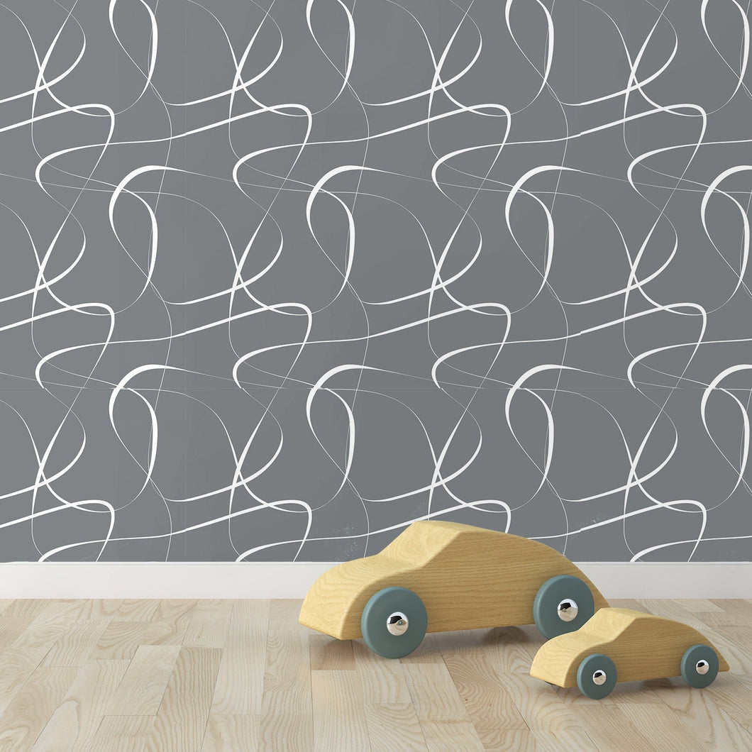 Rambler Close Geometric Wallpaper