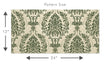 Load image into Gallery viewer, Antique Vintage Damask Peel and Stick Wallpaper
