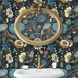 Load image into Gallery viewer, Shadwell Gardens Floral Victorian Wallpaper
