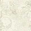 Load image into Gallery viewer, Victorian vintage large floral peel and stick wallpaper
