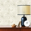 Load image into Gallery viewer, Victorian vintage large floral peel and stick wallpaper
