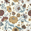 Load image into Gallery viewer, Antique beige botanical floral peel and stick wallpaper
