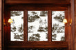 Load image into Gallery viewer, Victorian antique English hunt scene toile peel and stick wallpaper
