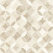 Load image into Gallery viewer, Mid Century geometric brown peel and stick wallpaper
