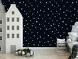 Load image into Gallery viewer, Dark Scandinavian geometric kids peel and stick wallpaper
