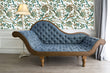 Load image into Gallery viewer, Blue chinoiserie Victorian peel and stick wallpaper

