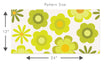 Load image into Gallery viewer, Mid-century modern floral peel and stick wallpaper
