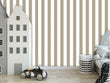 Load image into Gallery viewer, Grey striped fabric blend peel and stick wallpaper
