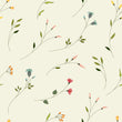 Load image into Gallery viewer, Vintage botanical floral peel and stick wallpaper
