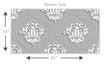Load image into Gallery viewer, De Beavoir Estate Victorian Damask Wallpaper
