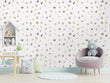 Load image into Gallery viewer, Alphabet Scandinavian boys nursery peel and stick wallpaper
