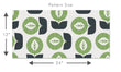 Load image into Gallery viewer, Vintage floral Mid-century Modern blue and green peel and stick wallpaper
