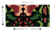Load image into Gallery viewer, Chinoiserie Victorian dark floral botanical peel and stick wallpaper
