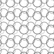 Load image into Gallery viewer, Grey geometric polka-dot peel and stick wallpaper
