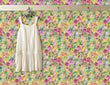 Load image into Gallery viewer, Antique chintz floral fabric blend peel and stick wallpaper
