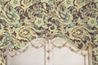 Load image into Gallery viewer, Chinoiserie botanical blue and grey floral Victorian peel and stick wallpaper
