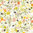 Load image into Gallery viewer, Botanical country flower garden peel and stick wallpaper
