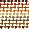 Load image into Gallery viewer, Brown retro vintage mid century modern geometric peel and stick wallpaper
