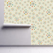 Load image into Gallery viewer, Vintage retro Mid-century modern starburst peel and stick wallpaper
