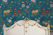 Load image into Gallery viewer, Butterfly antique dark floral garden peel and stick wallpaper
