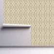 Load image into Gallery viewer, Mid century modern geometric peel and stick wallpaper
