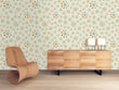 Load image into Gallery viewer, Vintage retro Mid-century modern starburst peel and stick wallpaper
