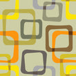 Load image into Gallery viewer, Antique retro vintage yellow Mid-century-modern geometric peel and stick wallpaper
