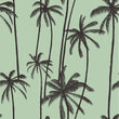 Load image into Gallery viewer, Vintage retro palm trees peel and stick wallpaper
