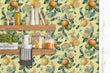 Load image into Gallery viewer, Retro vintage fruit tree peel and stick wallpaper

