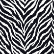 Load image into Gallery viewer, Eclectic black and white zebra peel and stick wallpaper
