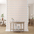 Load image into Gallery viewer, Geometric Wallpaper, Kid&#39;s Room Wallpaper, Peel and Stick Wallpaper, Girl Room Wallpaper, Kid&#39;s Nursery Wallpaper, Fabric Wallpaper
