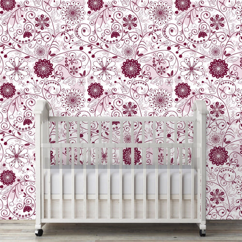 Cassie Avenue Floral Peel and Stick Wallpaper