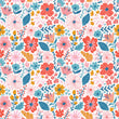 Load image into Gallery viewer, Vintage floral chintz fabric peel and stick wallpaper
