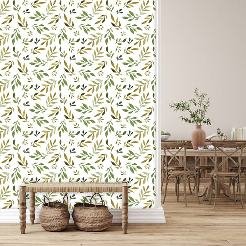 Pintle Place Botanical Wallpaper