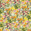 Load image into Gallery viewer, Chintz floral antique Victorian fabric peel and stick wallpaper
