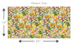 Load image into Gallery viewer, Chintz floral antique Victorian fabric peel and stick wallpaper
