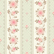 Load image into Gallery viewer, Vintage antique pink floral fabric peel and stick wallpaper
