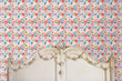 Load image into Gallery viewer, Vintage floral chintz fabric peel and stick wallpaper
