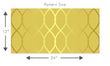 Load image into Gallery viewer, Gold geometric art deco fabric peel and stick wallpaper
